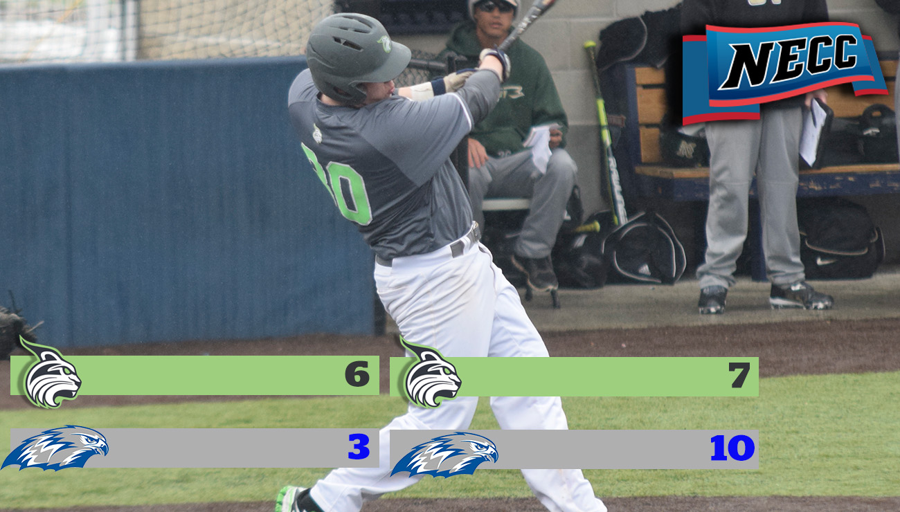 Lynx Split Doubleheader With Hawks; Rubber Game Tomorrow at Noon