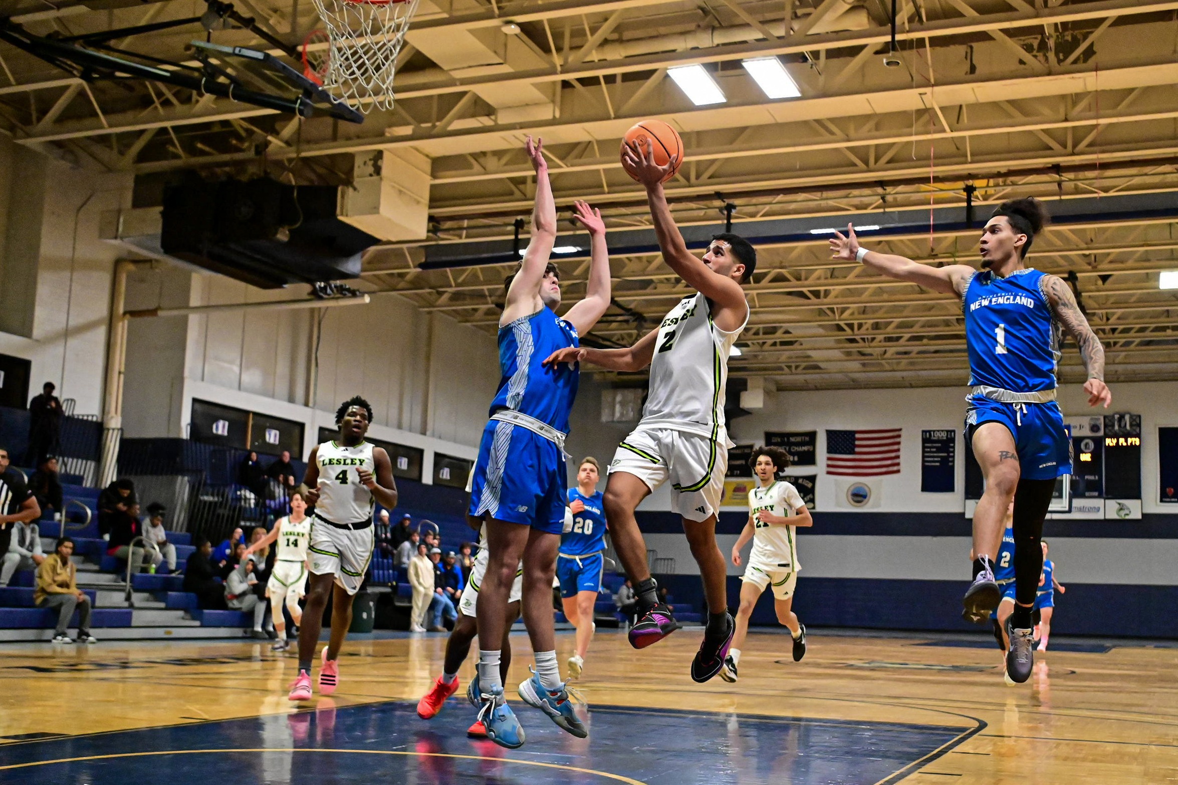Men's Basketball Falls to Rivier 75-68 in Non-Conference Play