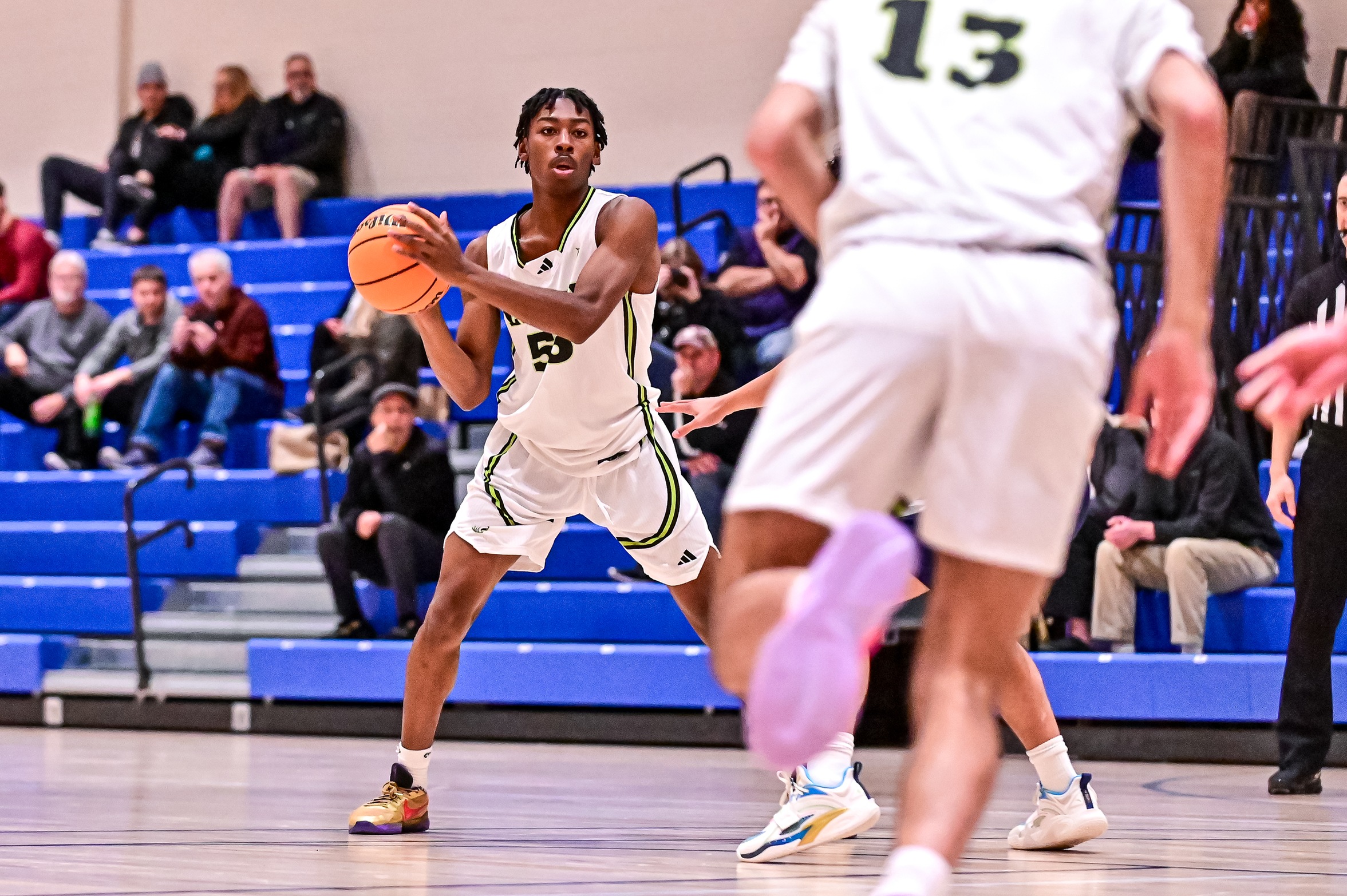 Lesley Comes Up Short in Back and Forth High Scoring Battle vs. Rivier, 91-87