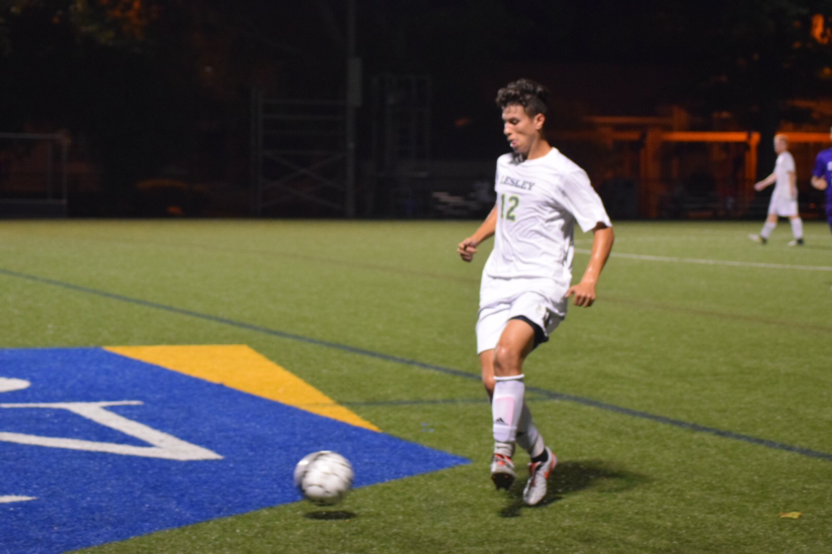 Men's Soccer Ties After Double OT, 1-1