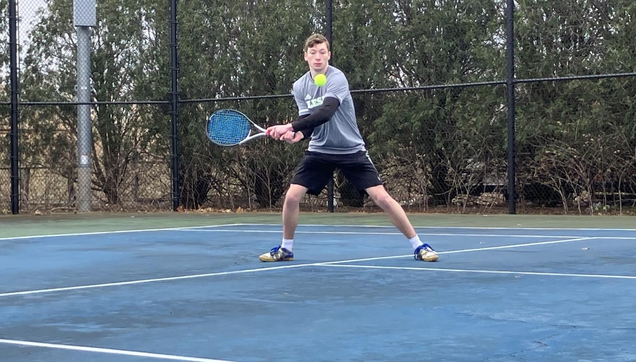 Men's Tennis Downed By Norwich, 9-0 and 8-1
