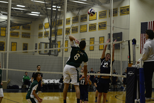 Elms Bests Men's Volleyball in Season Finale