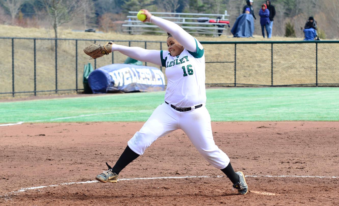 Softball Swept in Twin Bill at Mitchell