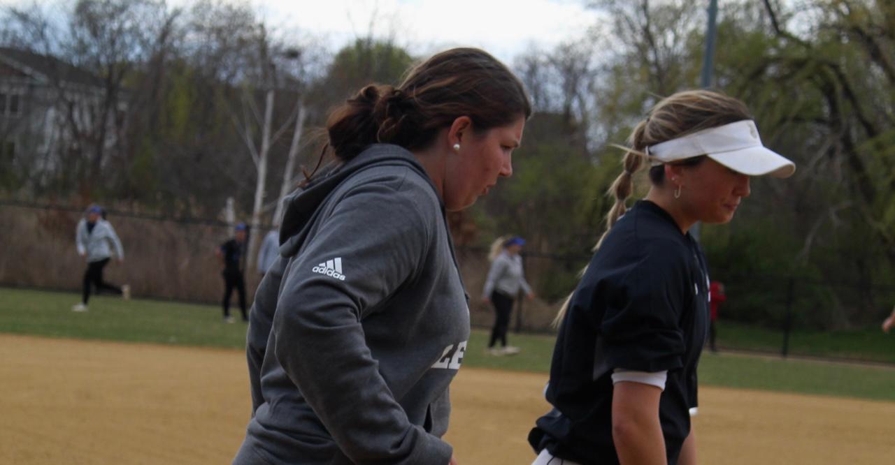 Softball Crushes Elms in Sunday Sweep; 15-5 & 9-1