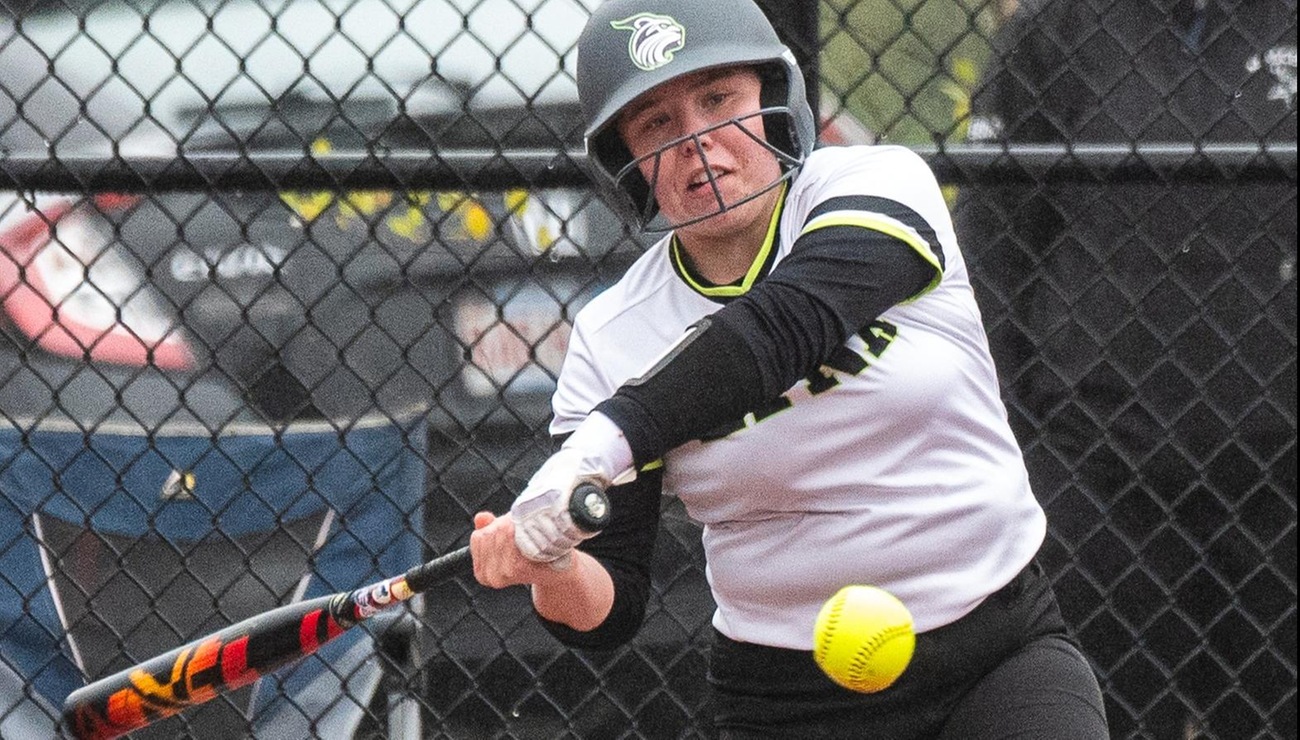Curry Pitching Silences Lynx Bats in Softball Setbacks; 2-0 & 6-3