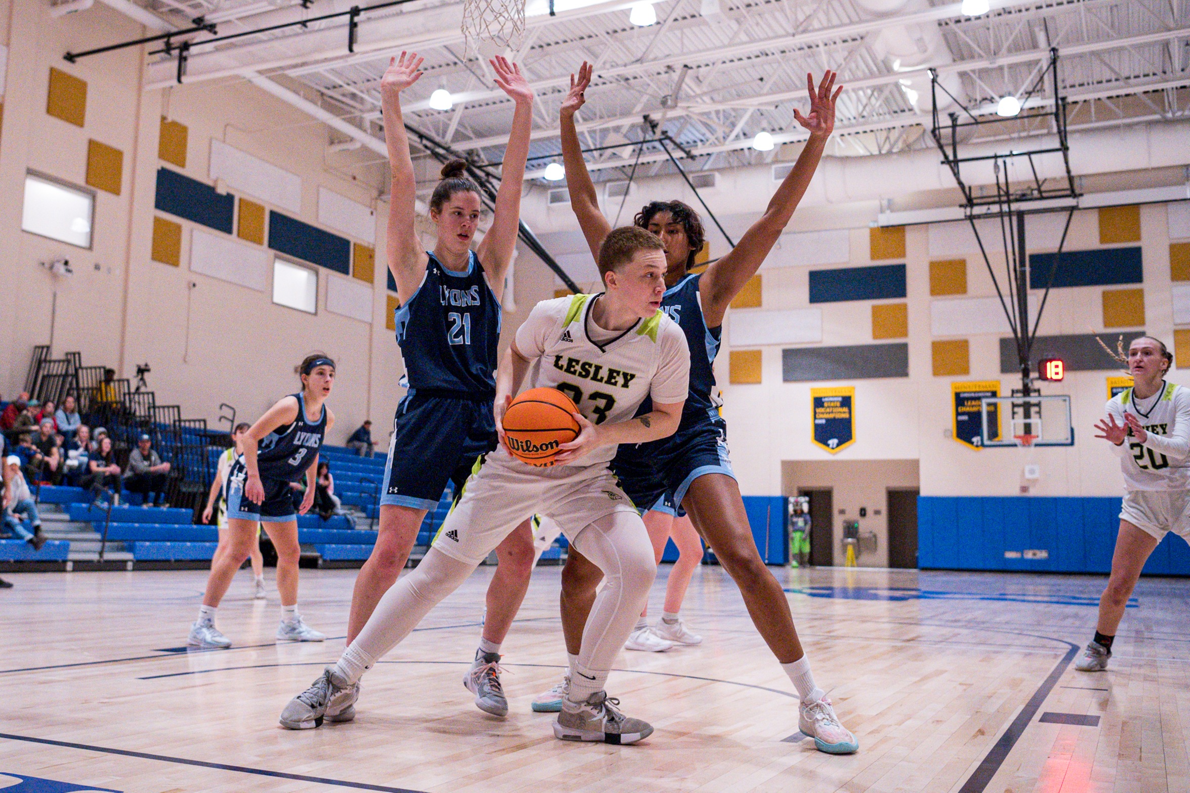 Lesley Falls in Non-Conference Action Against Salem State, 73-55
