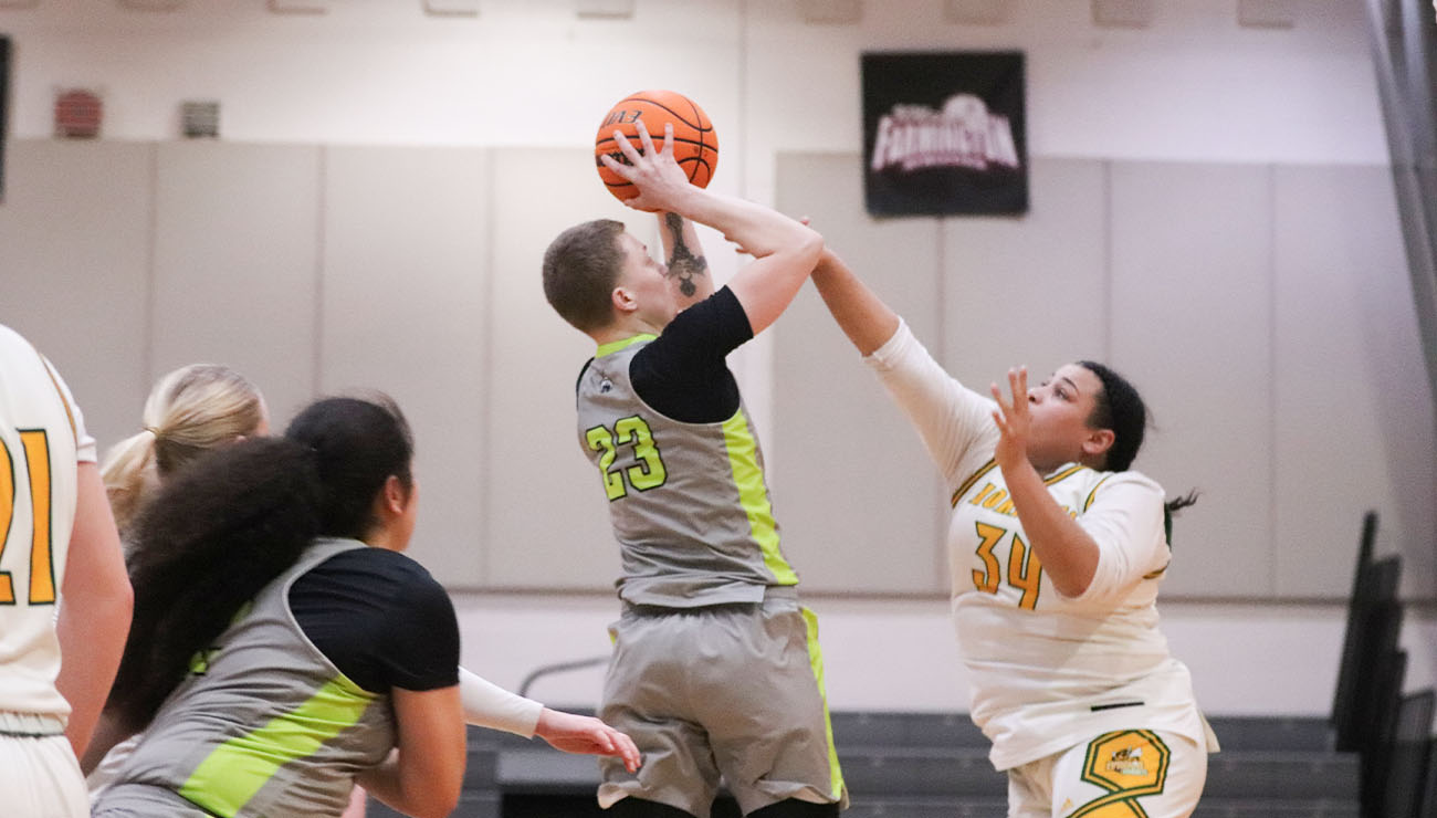 NAC WEST QUARTERFINALS: Lesley Earns First-Ever NAC Playoff Win Topping VTSU Lyndon, 62-58
