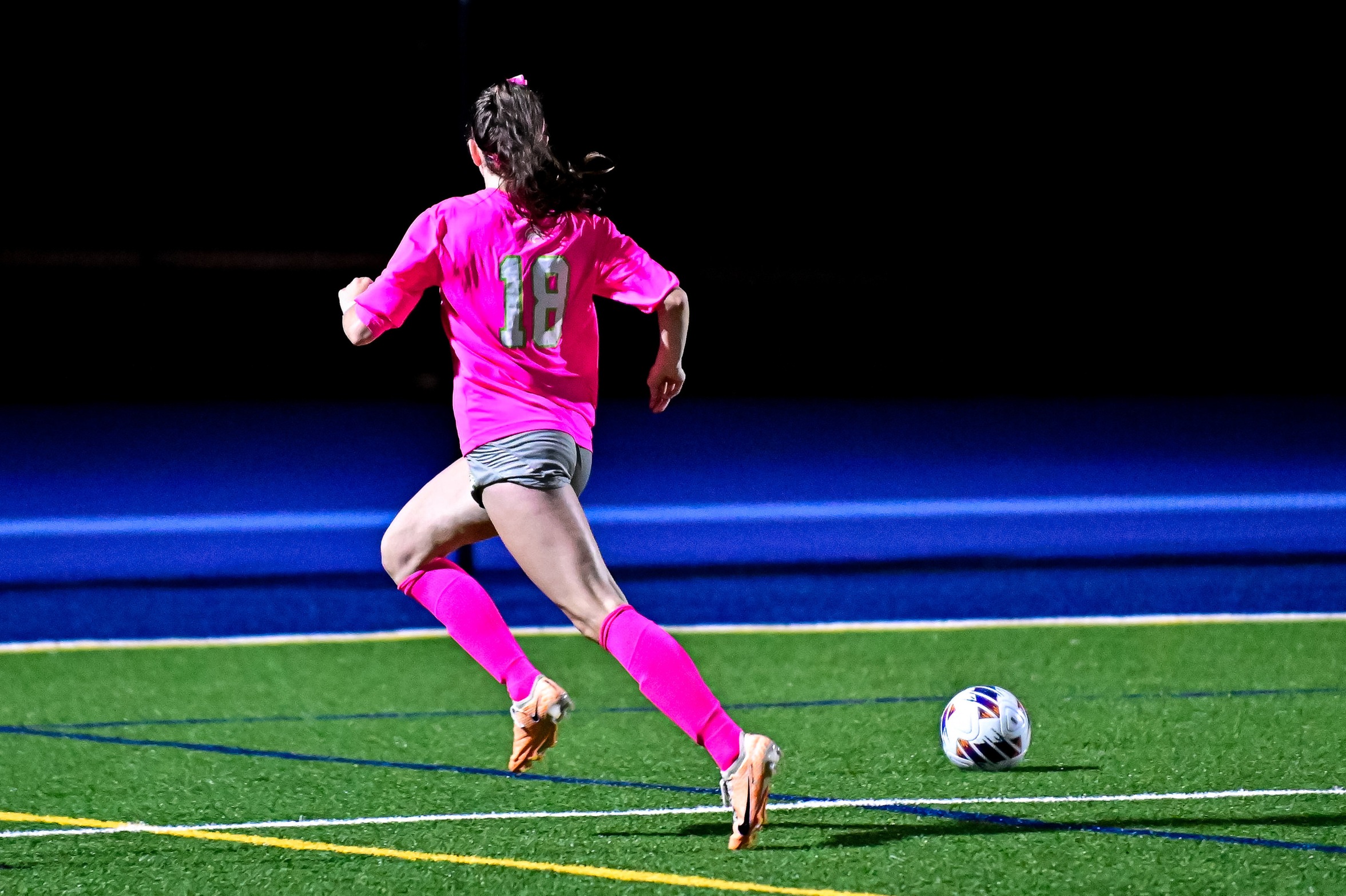 Women's Soccer Blanks Fisher 9-0