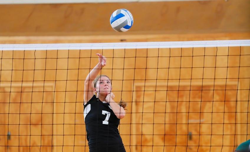Women's Volleyball Soars Over Hawks