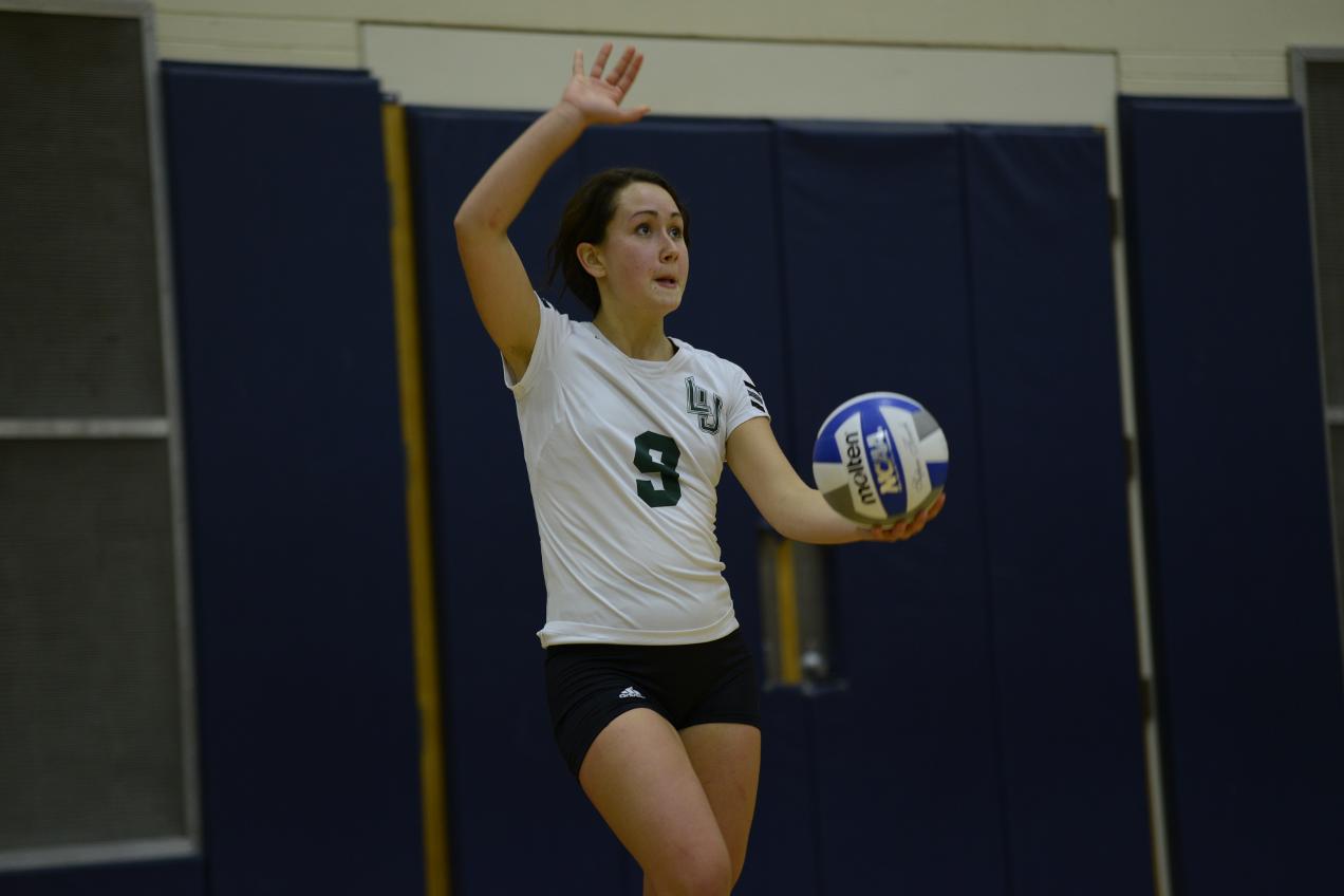 Emmanuel Sweeps Through Women's Volleyball