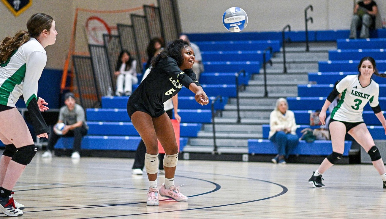 Volleyball Slides in Non-Conference Tri vs. MCLA & FSU